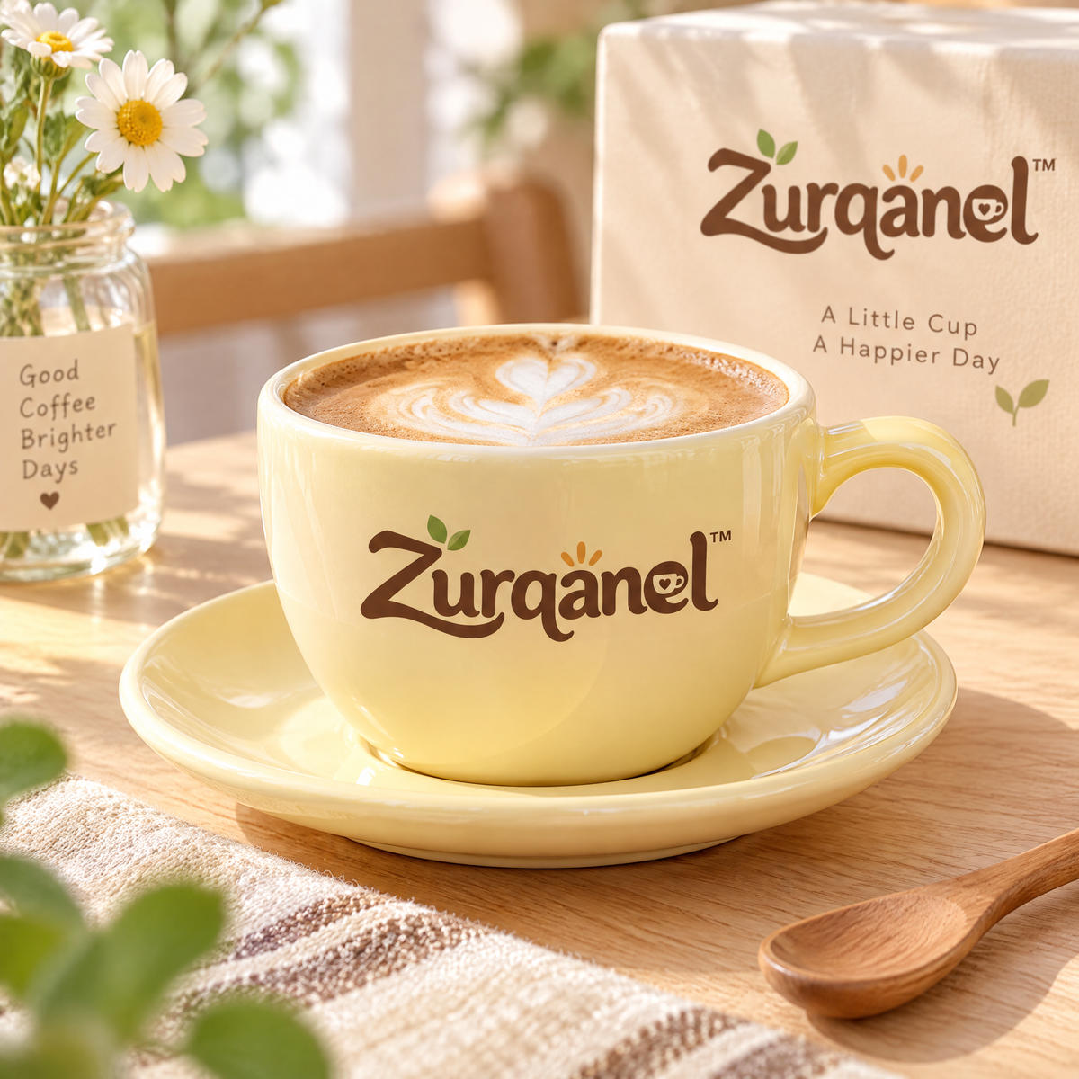 Zurqanel glass mug