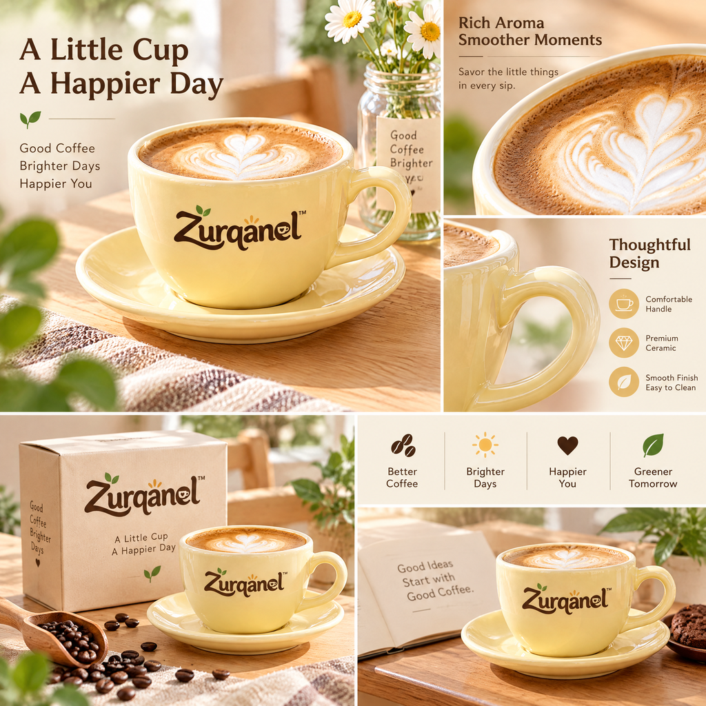 Zurqanel glass mug