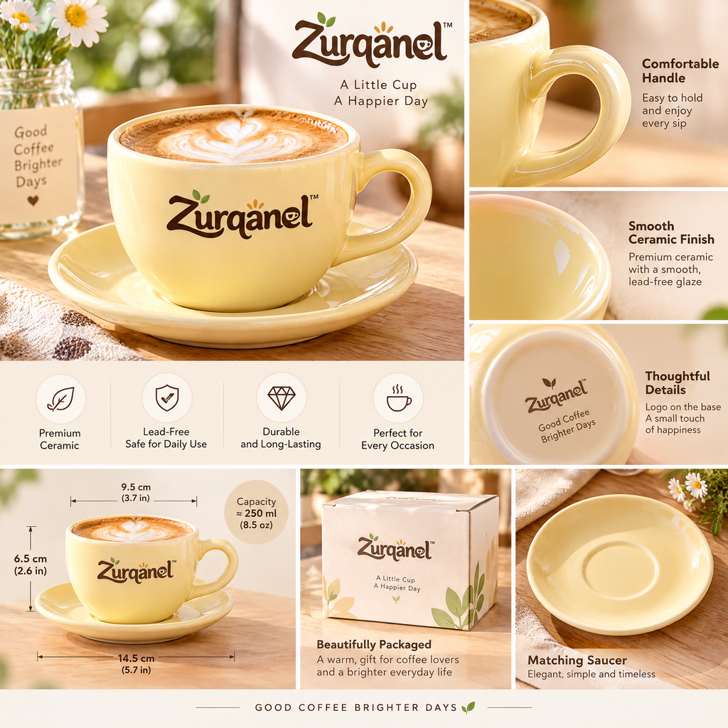 Zurqanel glass mug
