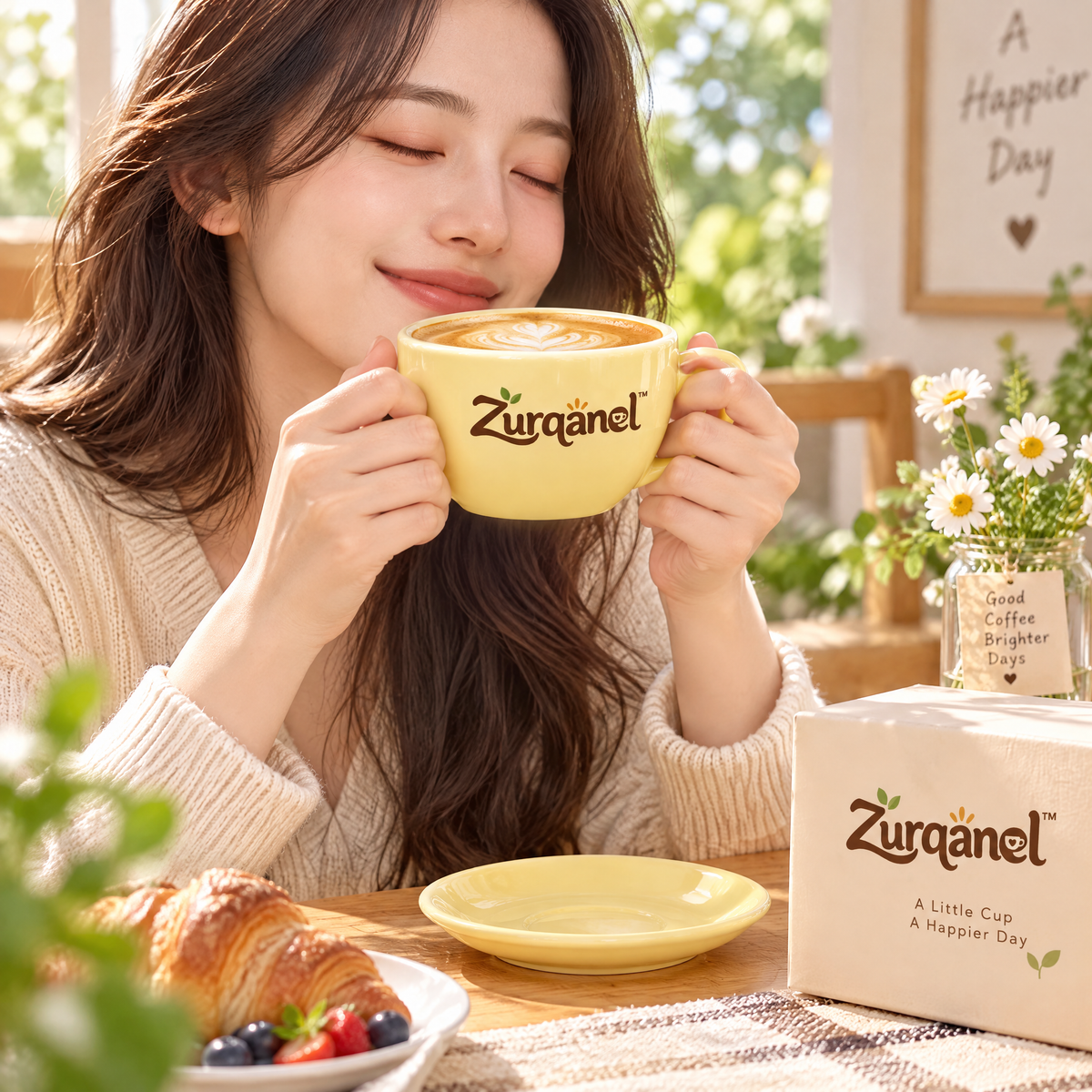 Zurqanel glass mug